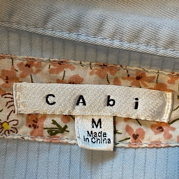 Cabi Dobby Stripe Jacket size M - Picture 5 of 5